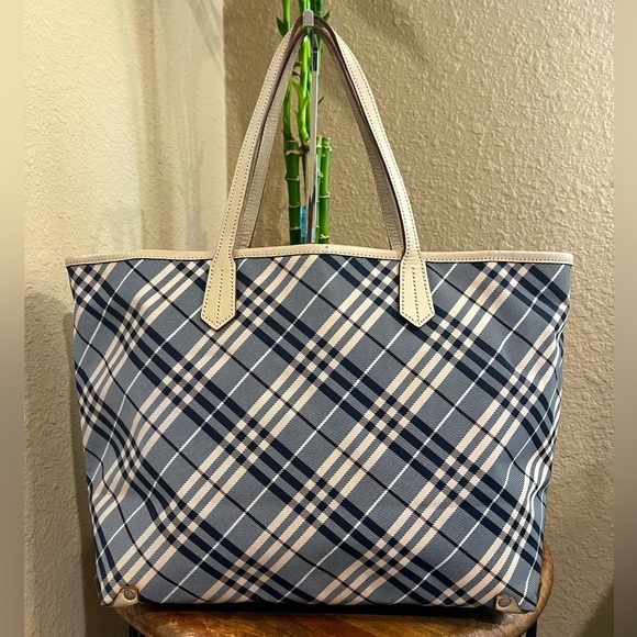Burberry Handbags - BURBERRY BLUE LABEL NOVA CHECK TOTE